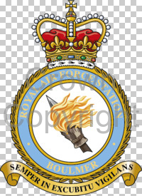 Coat of arms (crest) of the RAF Station Boulmer, Royal Air Force