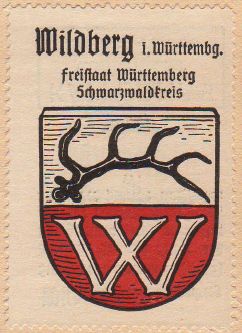 Wappen von Wildberg