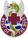 Coat of arms (crest) of the 343rd Evacuation Hospital, US Army