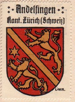 Wappen von/Blason de Andelfingen