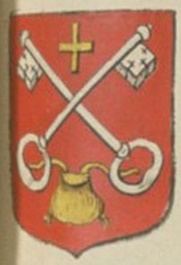 Arms (crest) of Chapter of Saint-Pierre-Puellier in Poitiers