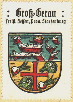 Wappen von Groß-Gerau/Coat of arms (crest) of Groß-Gerau