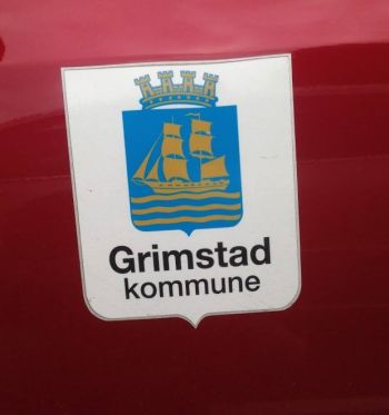 Coat of arms (crest) of Grimstad