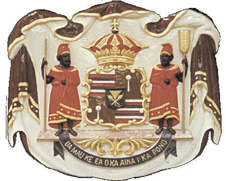Arms (crest) of Kingdom of Hawaii