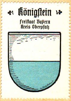 Wappen von Königstein (Oberpfalz)