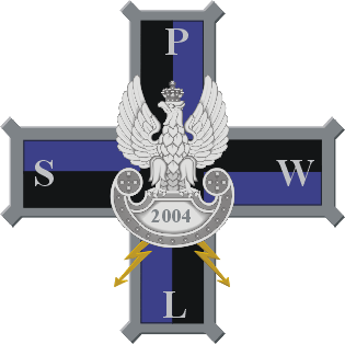Coat of arms (crest) of Land Forces Non-Commissioned Officers School Brigadier General Professor Elżbieta Zawacka, Polish Army
