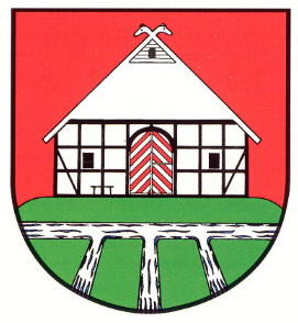 Wappen von Wesselburen/Arms (crest) of Wesselburen