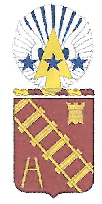 Coat of arms (crest) of 765th Transportation Battalion, US Army
