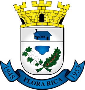 Brasão de Flora Rica/Arms (crest) of Flora Rica