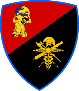 Coat of arms (crest) of the Logistic Support Command, Italian Army