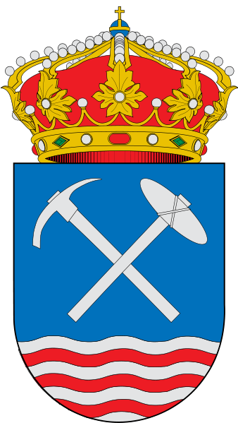 Escudo de Minas de Riotinto/Arms (crest) of Minas de Riotinto