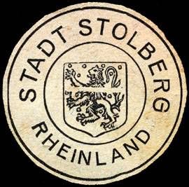 Seal of Stolberg (Rheinland)