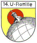 Coat of arms (crest) of the 14th Submarine Flotilla, Kriegsmarine