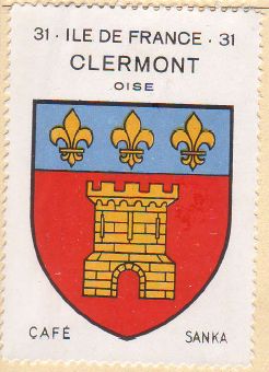 Blason de Clermont (Oise)