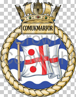Coat of arms (crest) of the Commander United Kingdom Maritime Force (COMUKMARFOR), Royal Navy