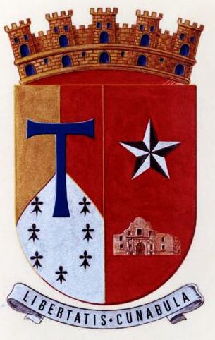 Arms (crest) of San Antonio (Texas)