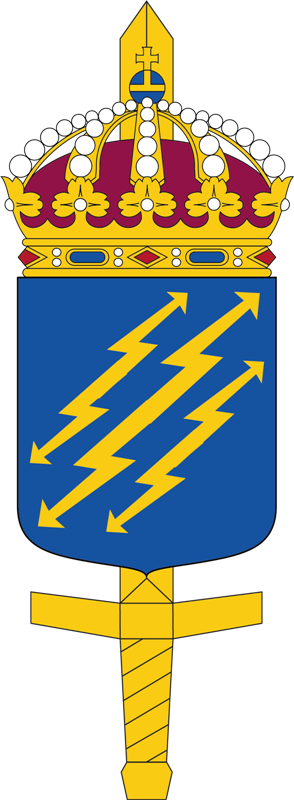 Coat of arms (crest) of the Defence Forces Telecommunications and Information Systems Unit, Sweden