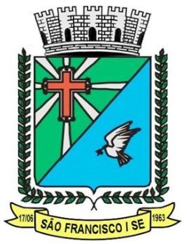 Brasão de São Francisco (Sergipe)/Arms (crest) of São Francisco (Sergipe)