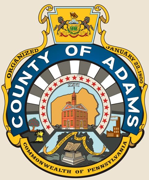Seal (crest) of Adams County (Pennsylvania)