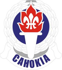 Coat of arms (crest) of Cahokia High School Junior Reserve Officer Training Corps, US Army