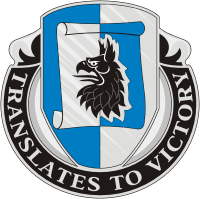 Coat of arms (crest) of 378th Military Intelligence Battalion, US Army