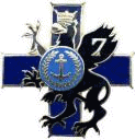 Coat of arms (crest) of 7th Pomeranian Coastal Defence Brigade Brig. Gen. Stanisław Grzmot-Skotnicki, Polish Army