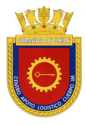 Blason de Marine Infantry Logistics Support Centre, Chilean Navy/Arms (crest) of Marine Infantry Logistics Support Centre, Chilean Navy