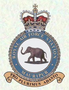Coat of arms (crest) of the RAF Station Mauripur, Royal Air Force