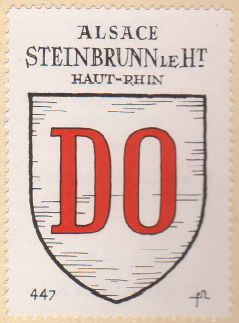 Blason de Steinbrunn-le-Haut