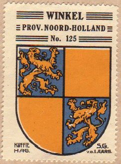 Wapen van Winkel (Noord Holland)/Coat of arms (crest) of Winkel (Noord Holland)