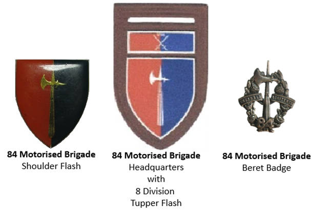 File:84 Motorised Brigade, South African Army.png
