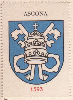 Wappen von/Blason de Ascona