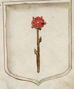 Arms (crest) of Heinrich von Güttingen
