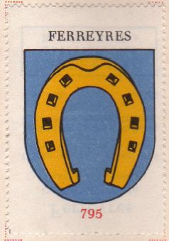 Wappen von/Blason de Ferreyres