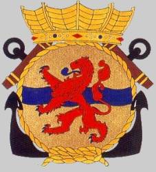 Coat of arms (crest) of the Zr.Ms. Overijssel, Royal Netherlands Navy