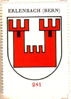 Wappen von/Blason de Erlenbach im Simmental