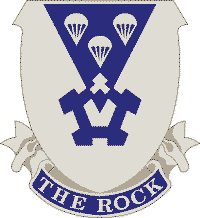 Coat of arms (crest) of 503rd Infantry Regiment, US Army