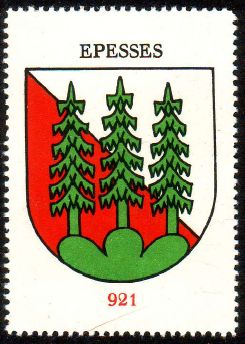 Wappen von/Blason de Epesses