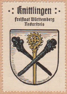 Wappen von Knittlingen/Coat of arms (crest) of Knittlingen