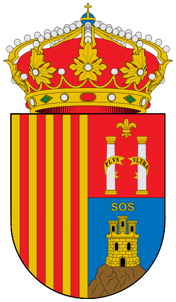 Escudo de Sos del Rey Católico/Arms (crest) of Sos del Rey Católico