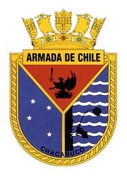 Coat of arms (crest) of the Landing Ship Tank Chacabuco (LST-95), Chilean Navy