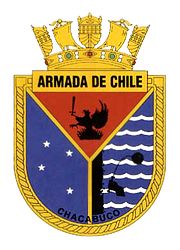 Blason de Landing Ship Tank Chacabuco (LST-95), Chilean Navy/Arms (crest) of Landing Ship Tank Chacabuco (LST-95), Chilean Navy