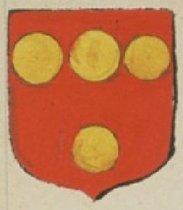 Arms (crest) of Priory of Saint-Hilare in Melle