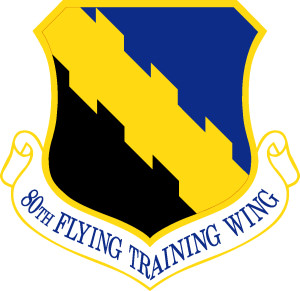 Coat of arms (crest) of the 80th Flying Training Wing, US Air Force