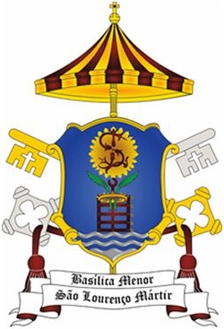Arms (crest) of Basilica of St. Lawrence the Martyr, São Lourenço