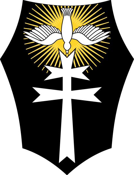 Arms (crest) of the Church of Santo Spirito in Sassia, Rome
