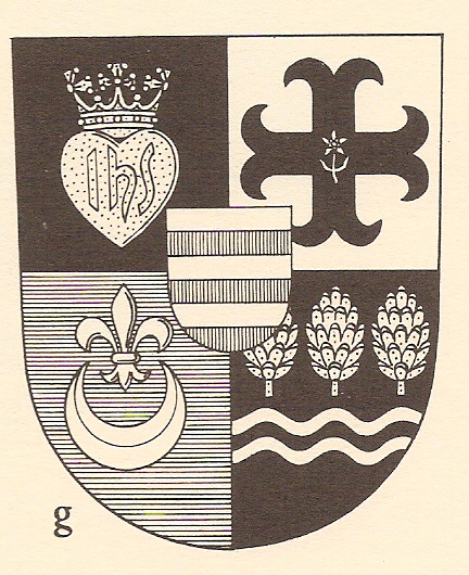 Arms (crest) of St. Martin's Convent (Benedictine), Sturgis, South Dakota