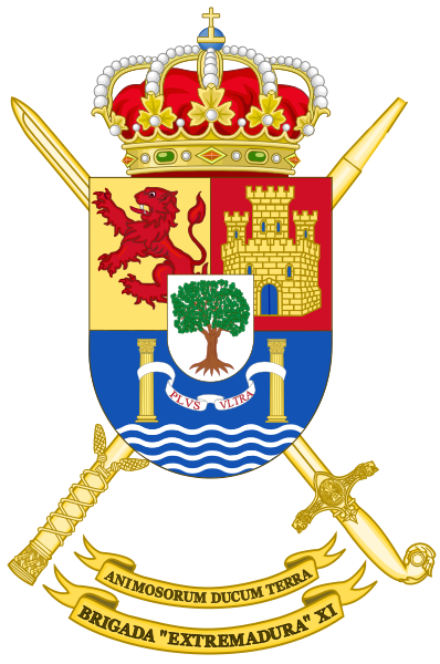 File:Brigade Extremadura XI, Spanish Army.png