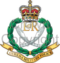 Coat of arms (crest) of the Gurkha Military Police, British Army