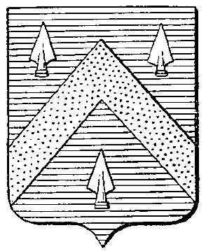 Arms of Maximilien Paul Brulley de La Brunière
